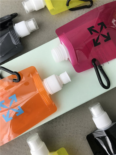 便携式水壶随身酷 环保饮水袋 4色 福利包快 健身户外多用途 - 图1