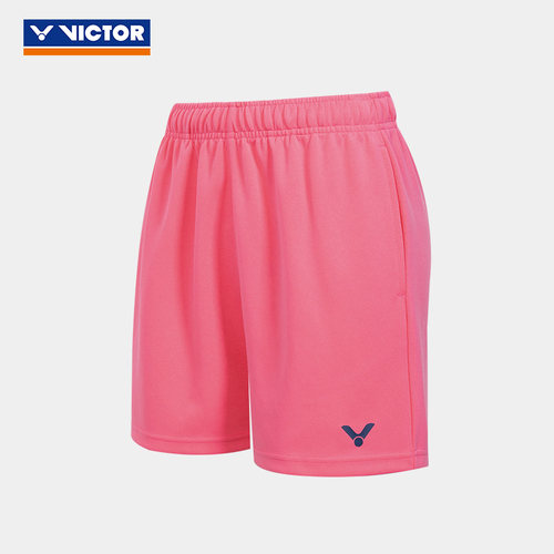 2026victor胜利羽毛球服男短裤速干运动裤子跑步女款威克多R60203 - 图0