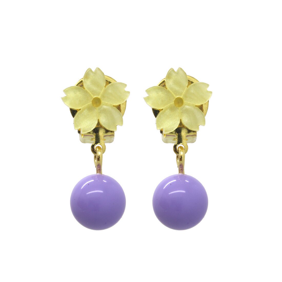 迪士尼公主cosplay配饰 儿童艾莎贝儿茉莉爱洛乐佩项链耳环耳夹 - 图2