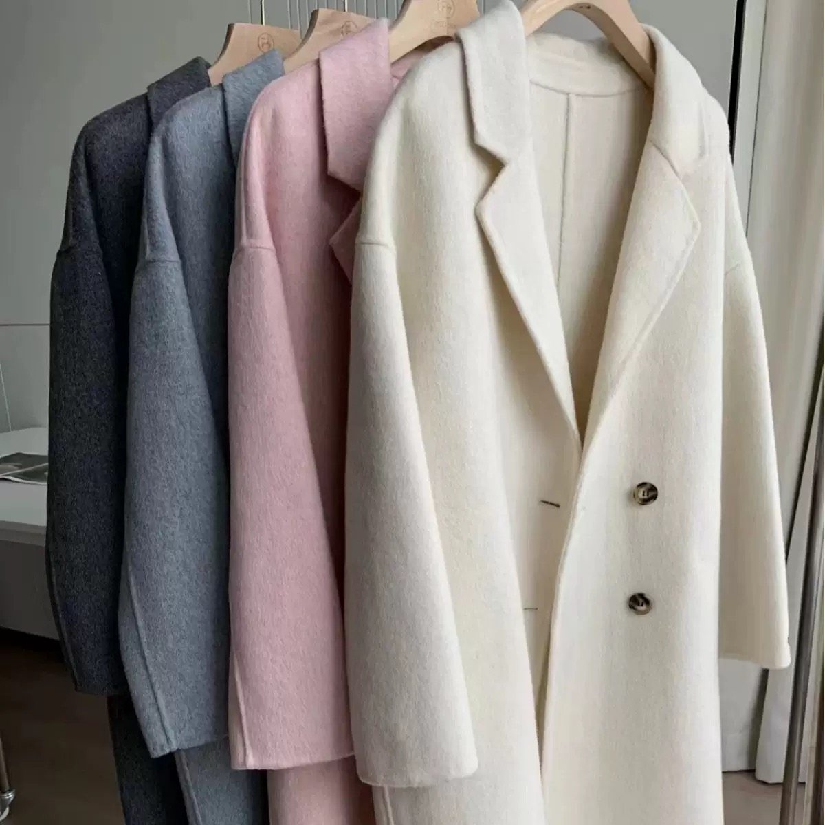 2026新款羊绒大衣秋冬韩版中长款毛绒宽版双面羊毛呢外套女,淘宝优惠券,粉丝福利购,淘宝优惠卷