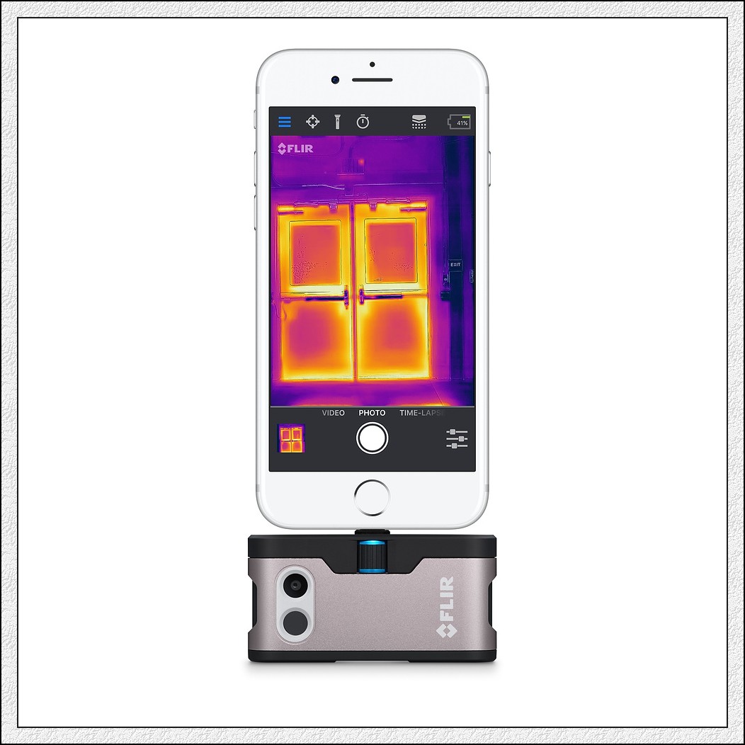 菲力兒FLIR ONE Pro適用於蘋果安卓手機 紅外熱成像儀夜視儀鏡頭