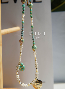 PUPU14k包金进口珠女原创重工