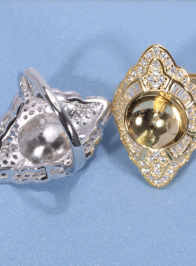 宫廷复古奢华大气个性戒指托