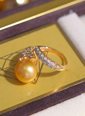 s925纯银复古镂空气质戒指托