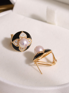 s925纯银滴油复古三件套柿子蒂