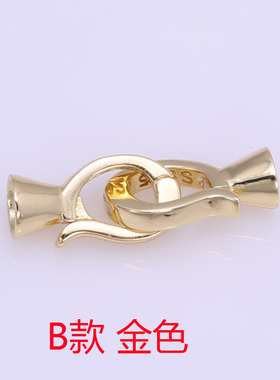 s925银光版经典小珍珠项链手链扣