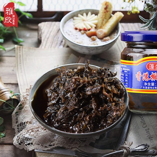 广东正宗潮汕特产蓬盛香港 橄榄菜 早餐佐料下饭开味菜180g包邮 - 图0