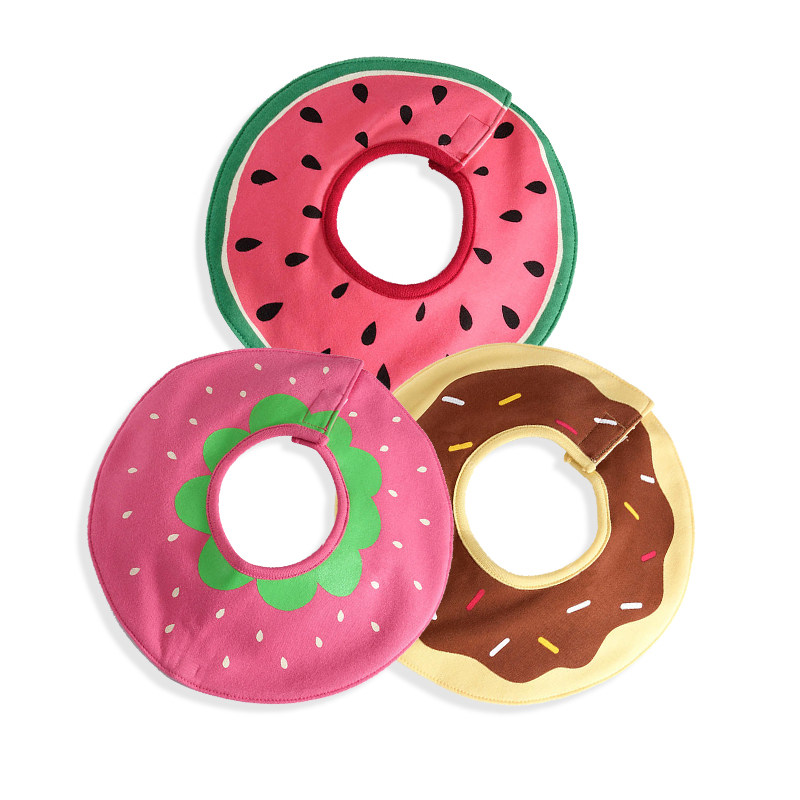 出口日本千家防水旋转围嘴　卡通围嘴围兜可爱口水巾,淘宝优惠券,粉丝福利购,淘宝优惠卷