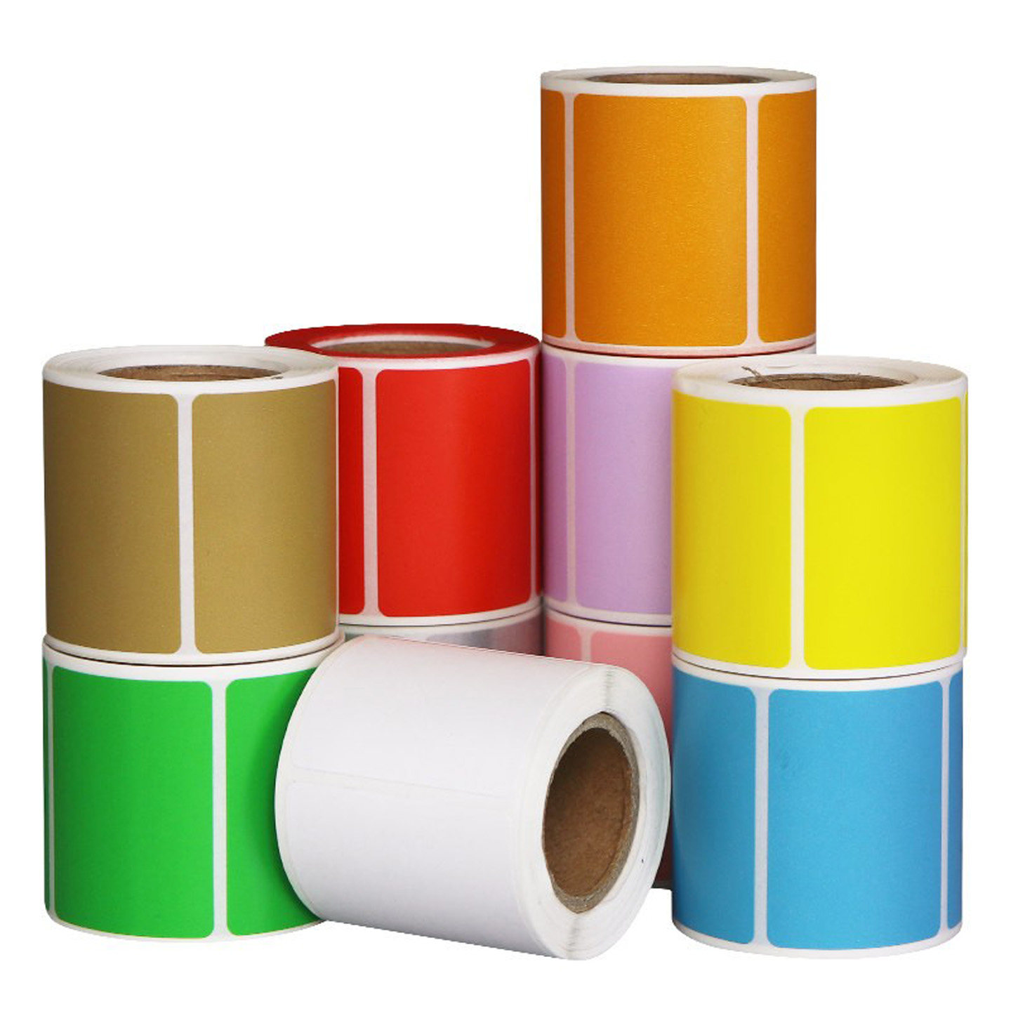 小卷便携手持艾利三防彩色热敏纸不干胶标签纸价格贴纸条码纸十色,淘宝优惠券,粉丝福利购,淘宝优惠卷