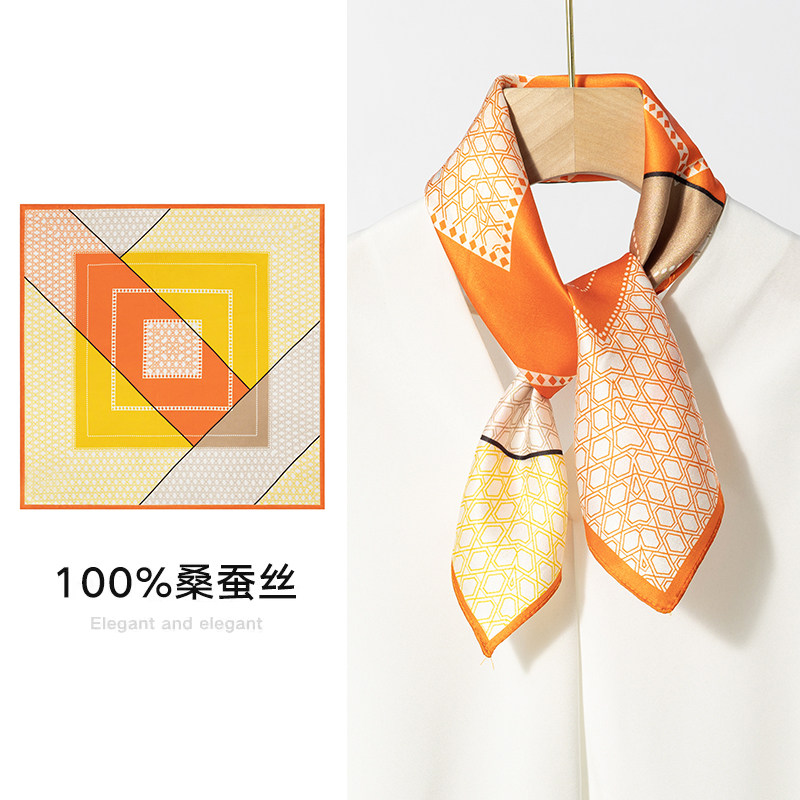 丝巾伴手礼母亲节礼物丝巾礼盒送长辈妈妈生日礼物退休商务纪念品