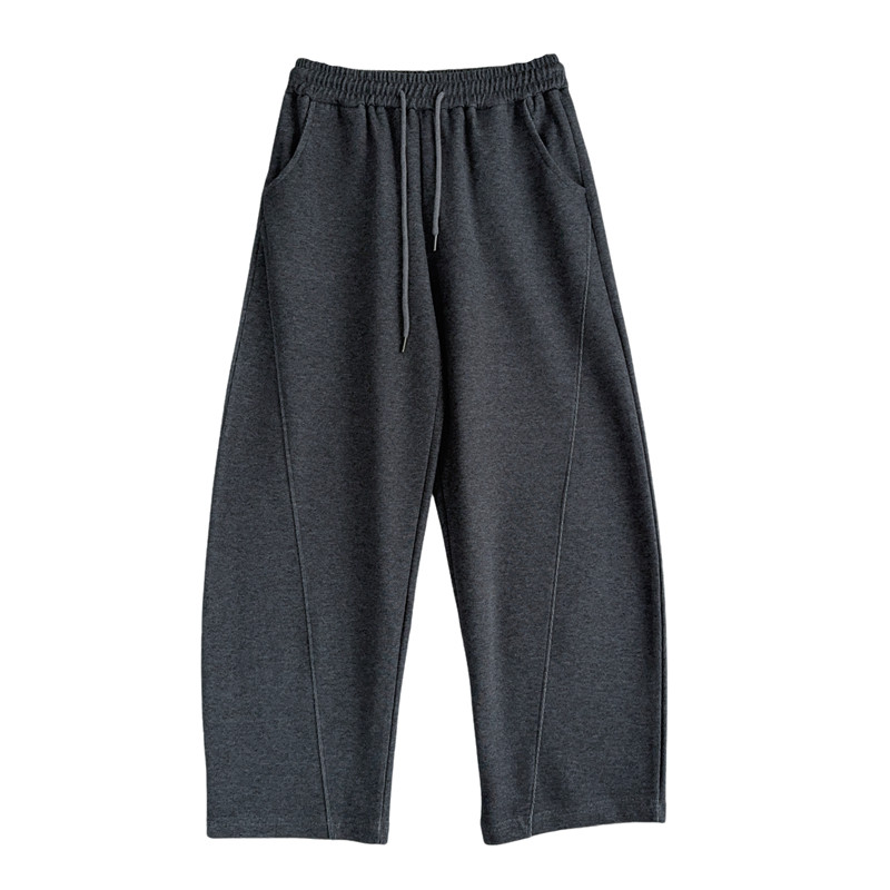 胖mm显瘦弯刀裤ENEY春秋阔腿卫裤女宽松显瘦百搭休闲长裤大码,淘宝优惠券,粉丝福利购,淘宝优惠卷