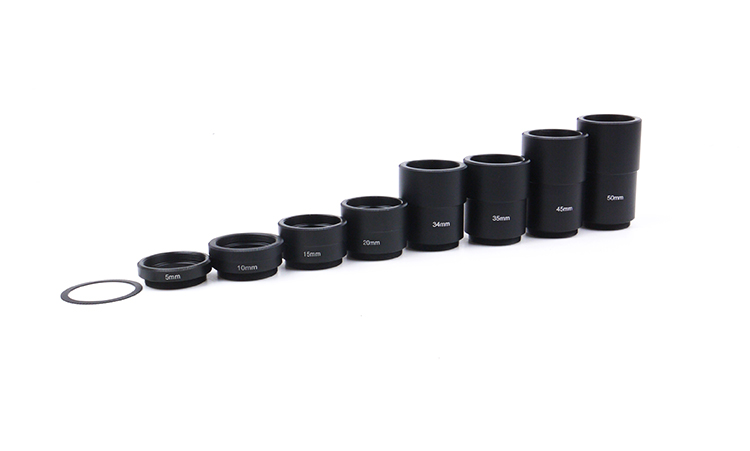 C Cs工业相机转接环15mm 34mm 50mm转换器镜头连接圈近摄延长接环 Photo摄影控 淘优券