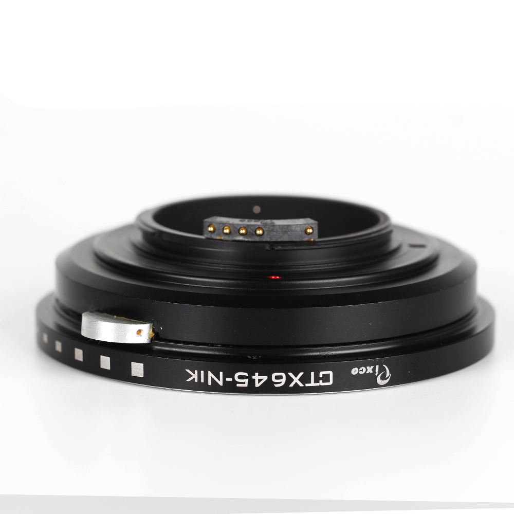 Pixco百摄宝CTX645-Nikon转接环适用于康泰时645转尼康 带合焦EMF - 图1