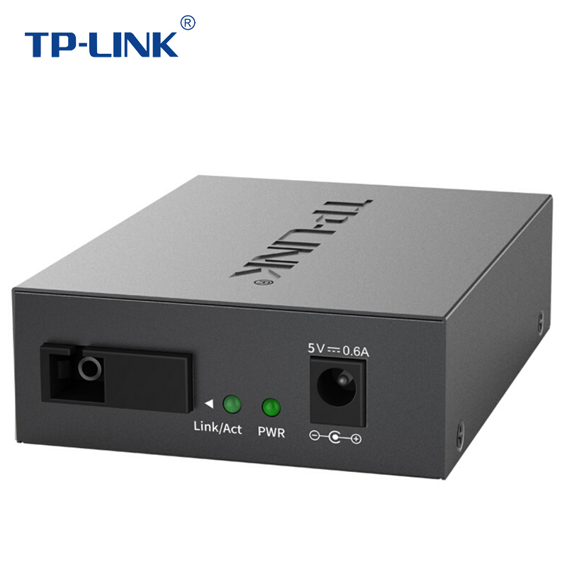 TP-LINK TL-FC111A+TL-FC114PB 百兆单模单纤光纤收发器一光四电POE交换机视频监控无线AP标准供电 - 图3