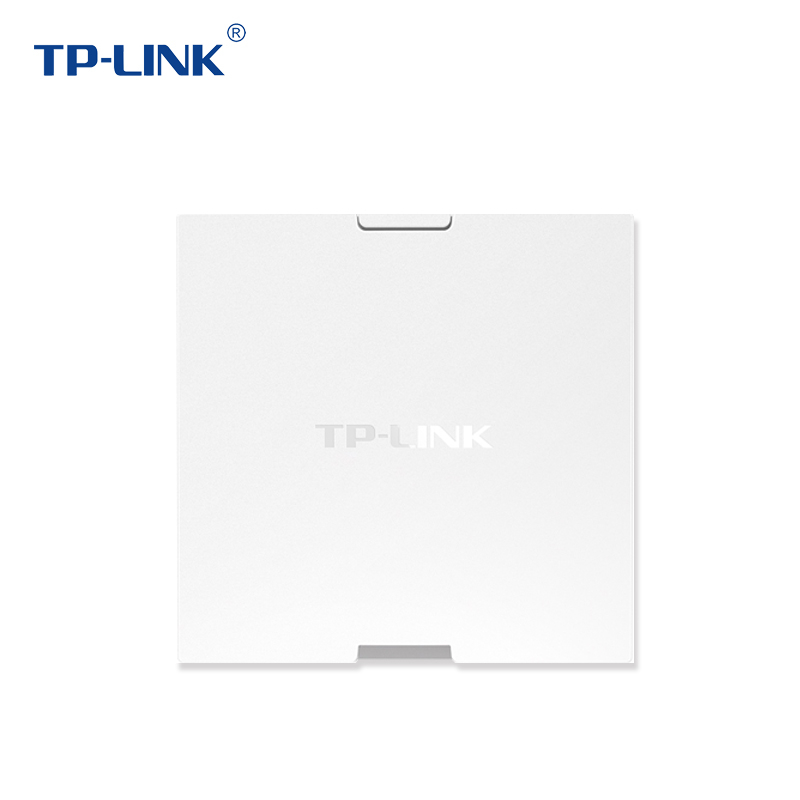 TP-LINK TL-AP1900GI-PoE AC1900千兆双频86型家用别墅酒店无线ap面板入墙式5G智能wifi全屋覆盖POE-图0