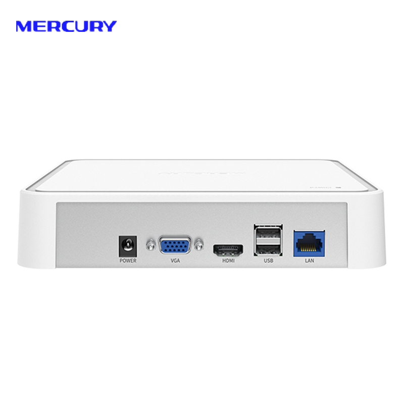 MERCURY水星  MNVR408 8路单盘位监控主机H265+网络智能高清网络硬盘录像机 500万接入 - 图2