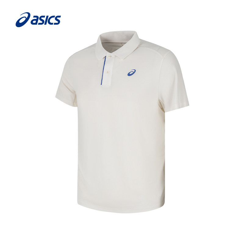 ASICS亚瑟士新款男子透气网球POLO短袖男式翻领套头运动T恤,淘宝优惠券,粉丝福利购,淘宝优惠卷
