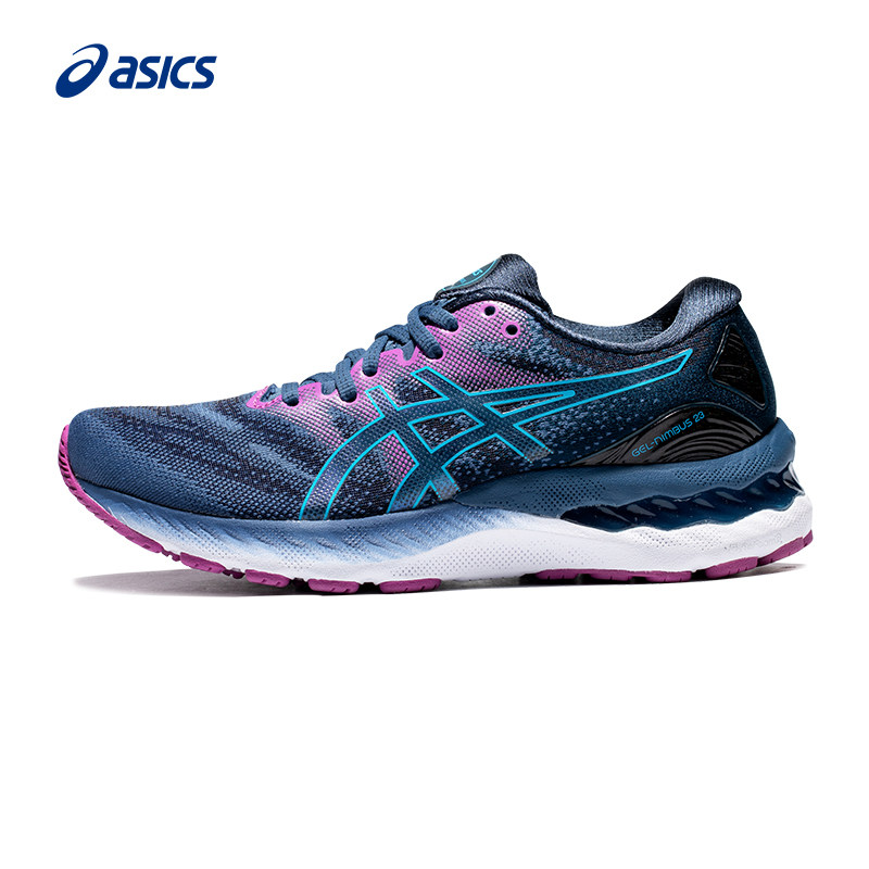 asics gel-nimbus 23软底女慢跑鞋 asics跑步鞋