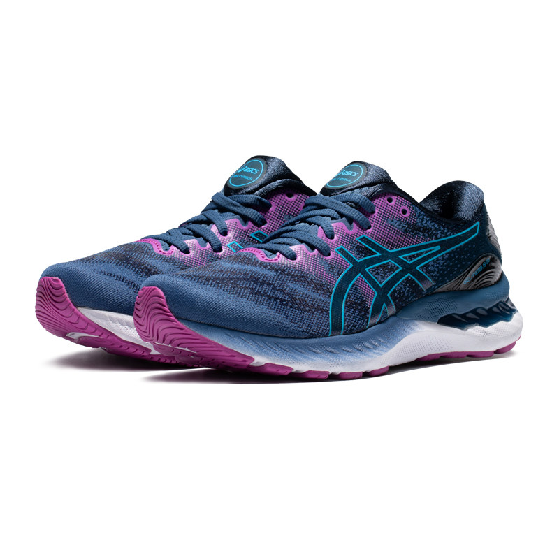 asics gel-nimbus 23软底女慢跑鞋 asics跑步鞋
