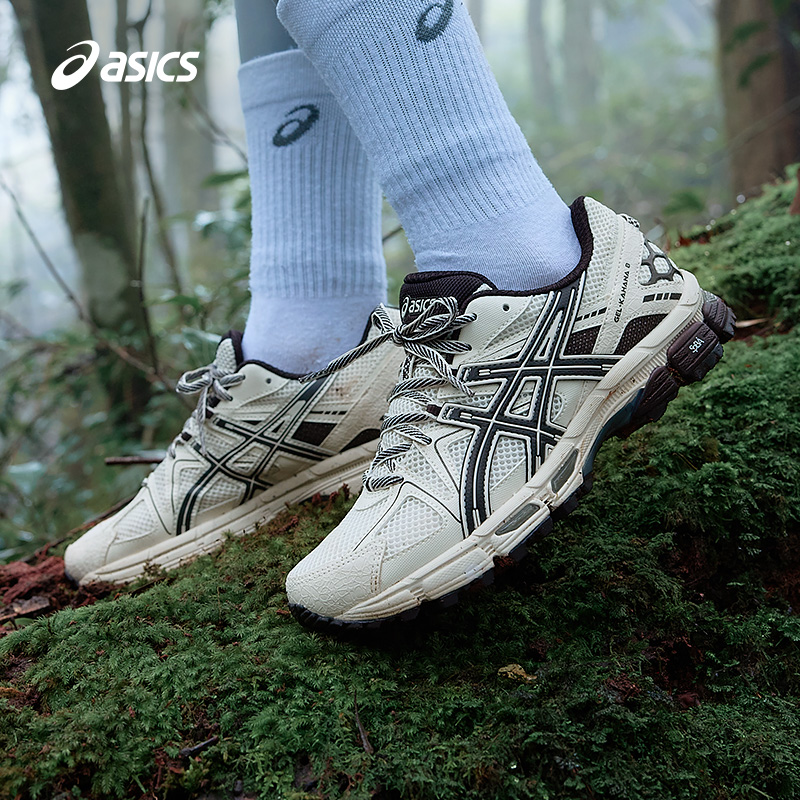 ASICS亚瑟士越野跑鞋GEL-KAHANA 8 CN情侣户外运动登山鞋老爹鞋 - 图0