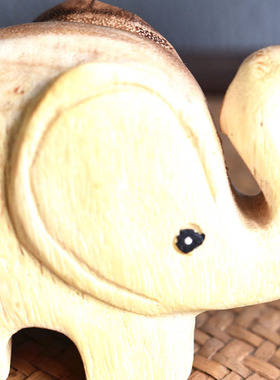 诗玛哈实木摆件东南亚桌面木雕