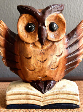 泰国福鸟猫头鹰摆件装饰