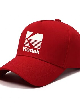 KODAK柯达印花款2026新款摄影师棒球帽男女户外鸭舌帽遮阳帽子