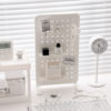 Perforated board small plate metal magnetic storage rack