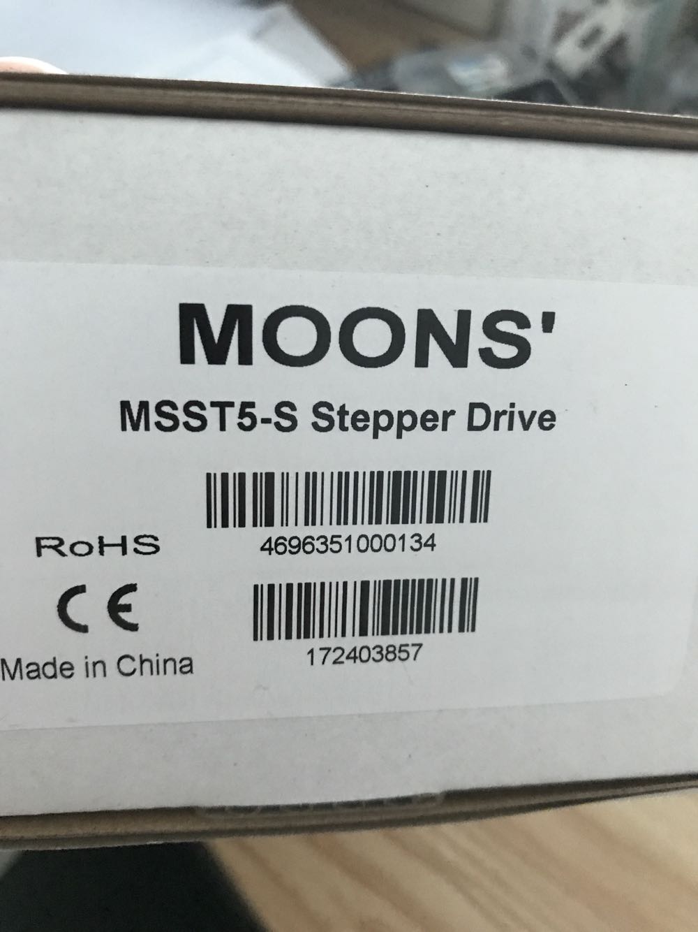 MOONS'鸣志驱动器：带程序MSST5-S/MSST5-MO/Y2SMSST5-S型号现货-图2