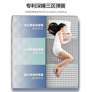 顾家家居进口椰棕硬垫棕垫加厚偏硬护脊席梦思老人儿童床垫M0050