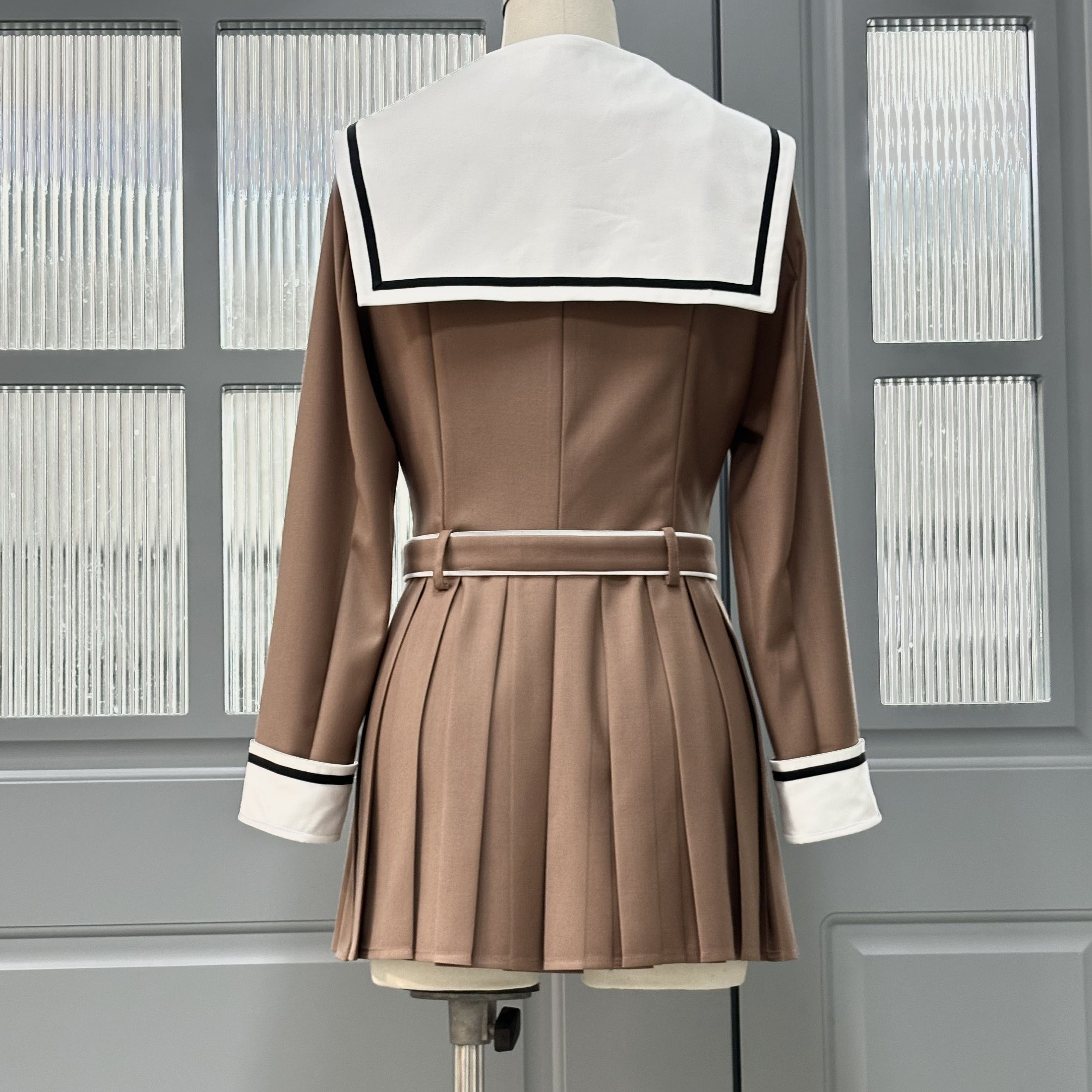 量身定制花咲川女子学园制服COS服椎名立希同款动漫连衣裙 - 图3