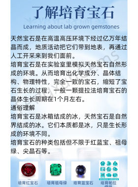 新款鸟巢明亮切割爆闪宝石饰品 圆形培育紫蓝宝首饰珠宝配石
