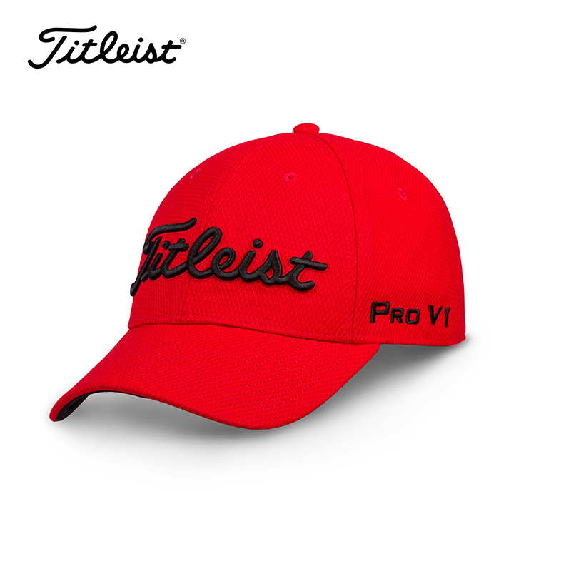 Titleist高尔夫球帽子男鸭舌帽舒适透气网眼时尚TH8FDMLA-9LXL-图0