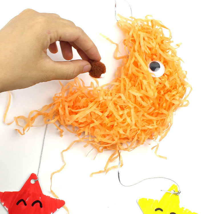 中秋节星星月亮挂件饰礼物幼儿园环境创设幼diy手工制作材料包,淘宝优惠券,粉丝福利购,淘宝优惠卷