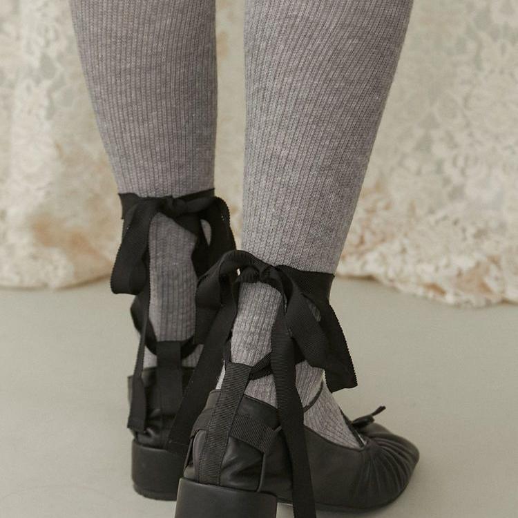 年中清仓98!M+两穿复古交叉带日系芭蕾舞鞋奶奶鞋玛丽珍鞋 - 图2