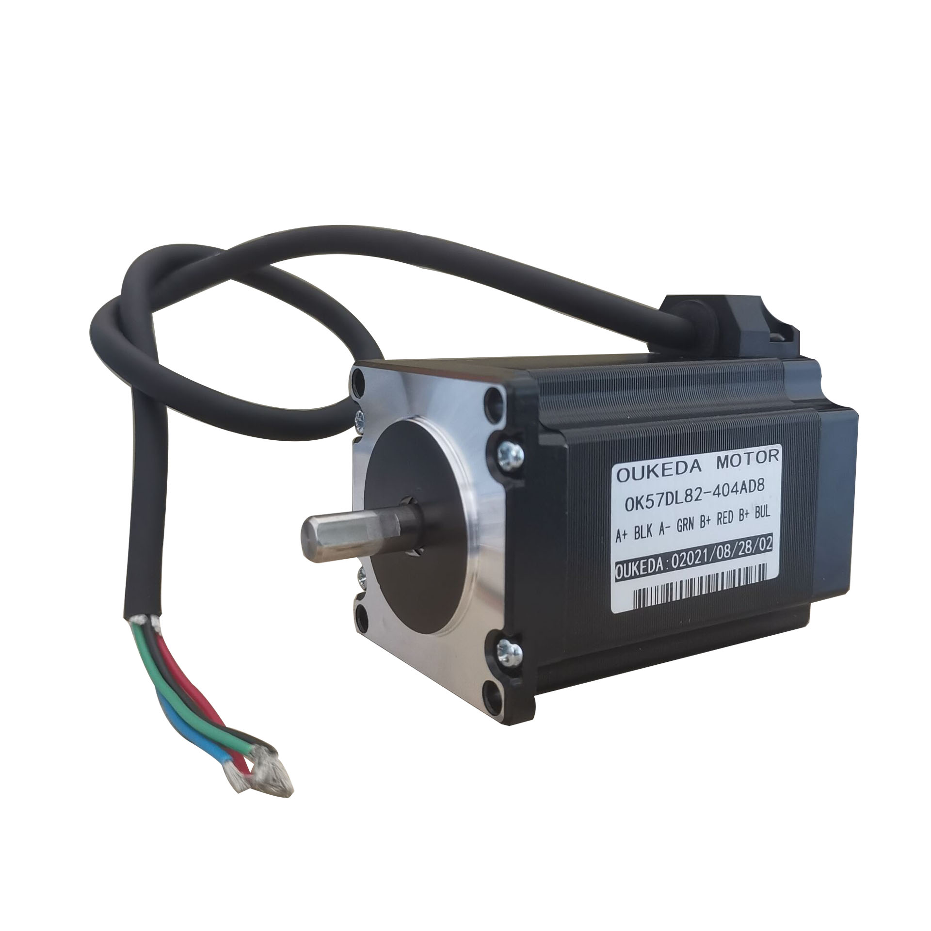 OK57DL82-404AD8 NEMA 23 Stepper motor 1.8deg 57mm 4A 2.4Nm - 图2