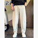 男款卫裤纯色百搭运动裤重磅设计感哈伦裤秋冬新款休闲痞帅高级潮