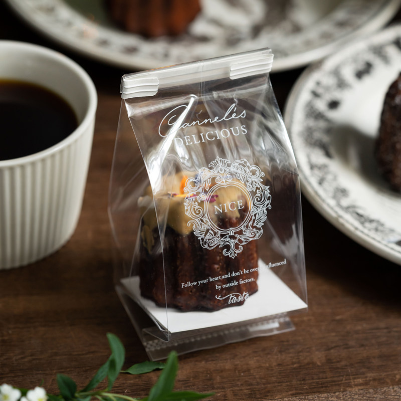 可露丽包装袋透明卷边袋纸杯蛋糕曲奇小袋子玛德琳烘焙饼干糖果,淘宝优惠券,粉丝福利购,淘宝优惠卷