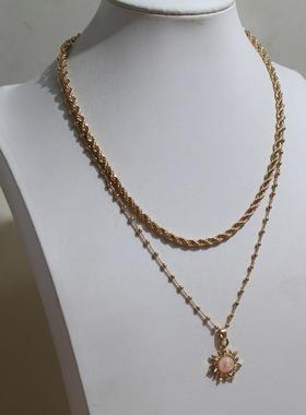 金属镀金男女简约潮流个性项链