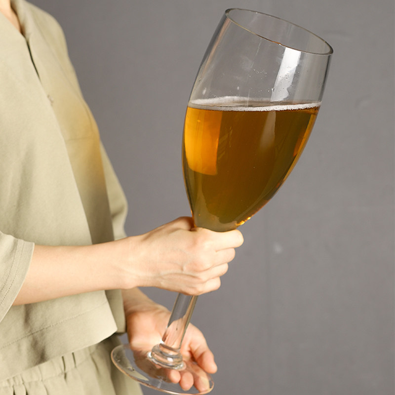 巨型啤酒杯超大容量罚酒杯英雄杯特大号玻璃红酒杯高脚杯巨大杯子,淘宝优惠券,粉丝福利购,淘宝优惠卷