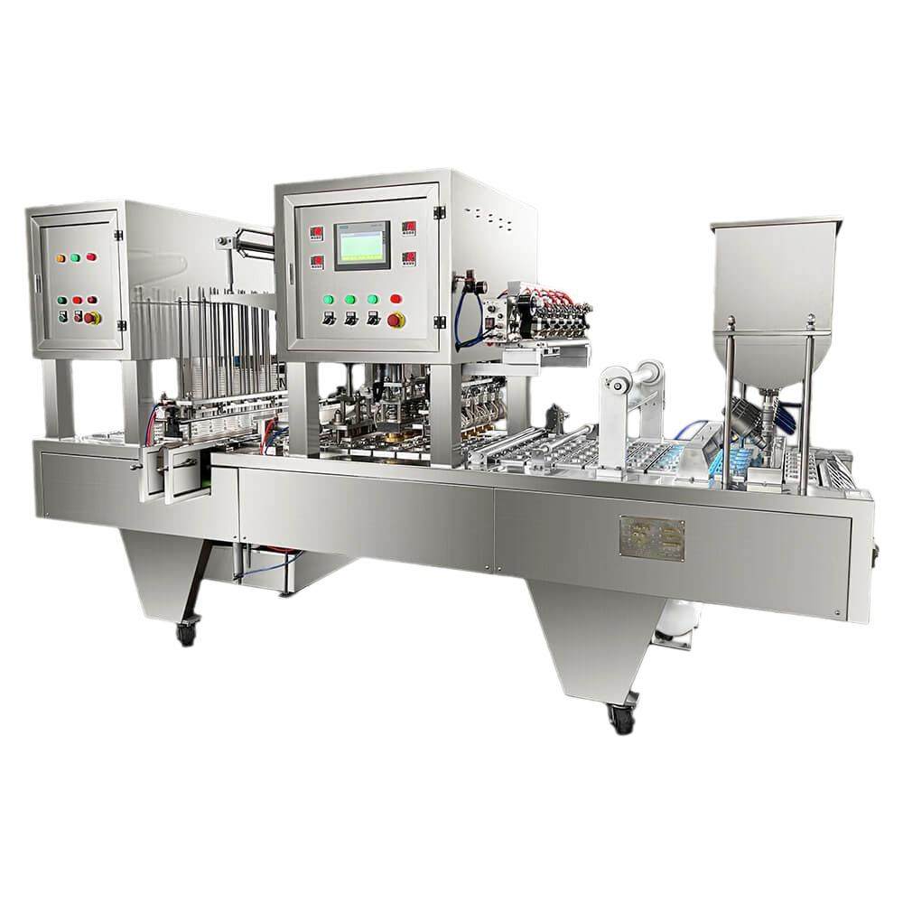 全自动蠕动泵灌装线果冻优酸乳凉茶燕窝杯盒灌装封口机厂家直销,淘宝优惠券,粉丝福利购,淘宝优惠卷