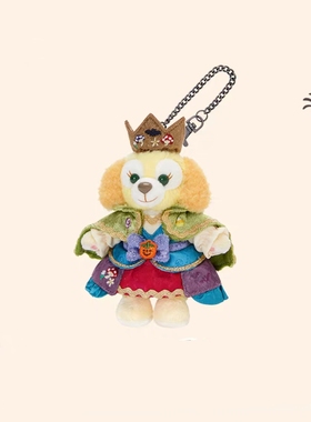 上海迪士尼国内代购万圣节玲娜贝儿星黛露挂件钥匙扣圈毛绒公仔