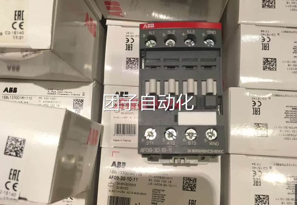 正品ABB三极接触器 AF09-30-10-11 24-60V 50-60HZ AC/DC询价 - 图0