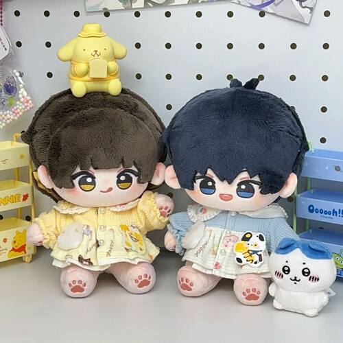 蓝色监狱洁世一蜂乐回属性20cm棉花娃娃可爱动漫周边原创公仔 - 图0