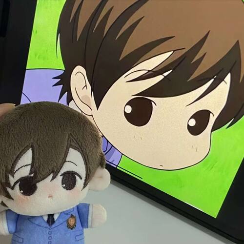 樱兰高校男公关部10cm棉花娃娃藤冈春绯属性动漫周边同人玩偶公仔 - 图0