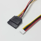 Девять -летняя хранилище шесть цветов SATA Power Cable 2,0 мм небольшие четырехконовые владельцы промышленного управления