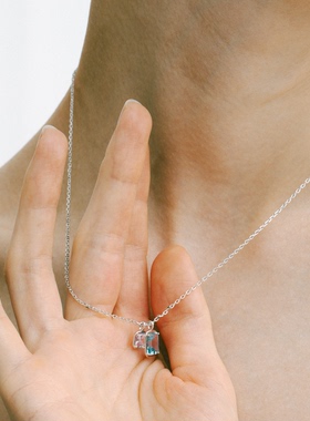 DANCEBLING彩色宝石锁骨链