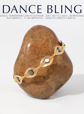 DANCEBLING14K包金绕线手工手镯