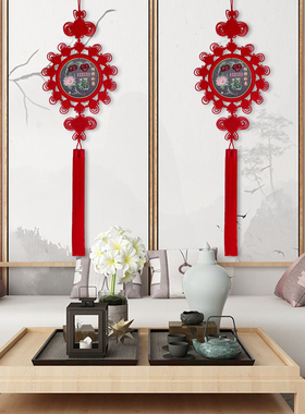 桃木中国结挂件平安乔迁新居大码