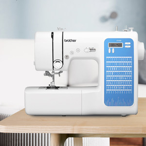 【Brother旗舰店】兄弟牌X1100家用智能金属骨架带锁边缝纫机吃厚